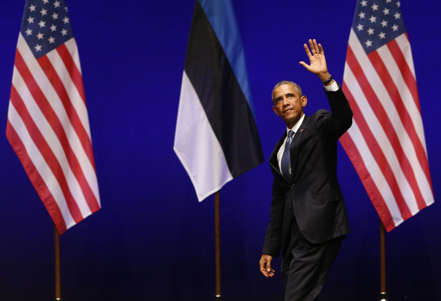 Барак Обама в Таллинне.