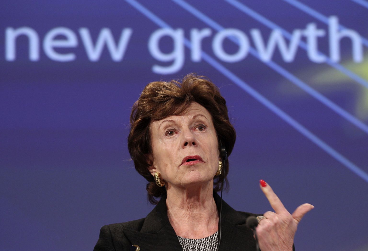 Euroopa Komisjoni digitaalarengu volinik Neelie Kroes.
