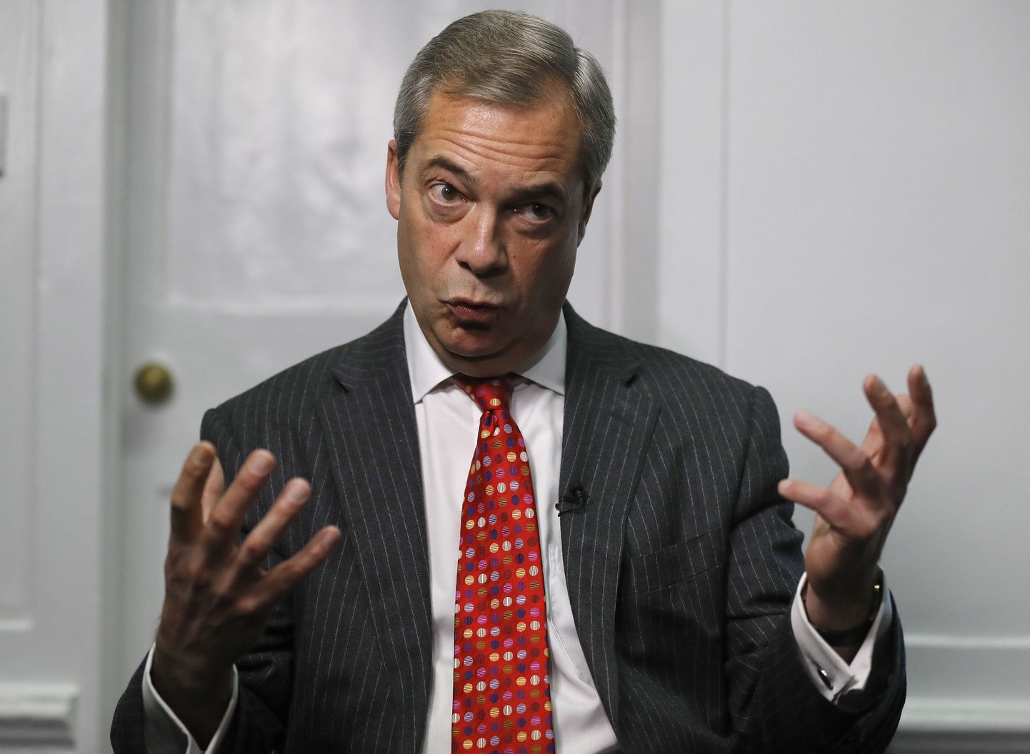 Endine Suurbritannia iseseisvuspartei juht Nigel Farage.