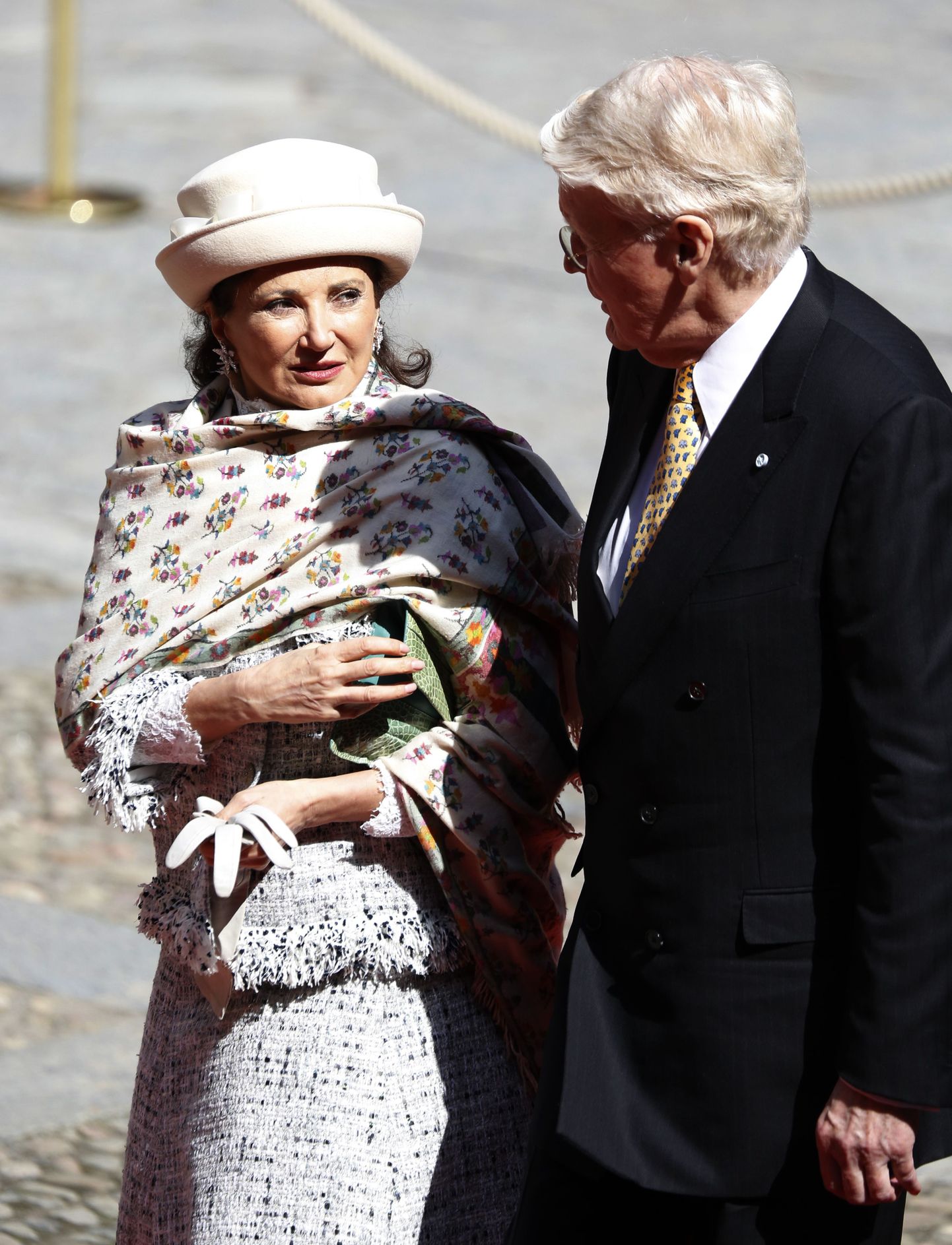Президент Исландии Олафур Гримссон со своей женой Дорит Мусайеф.