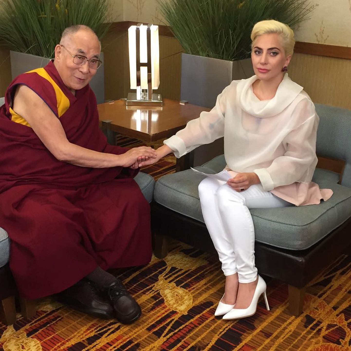 Lady Gaga ja dalai-laama