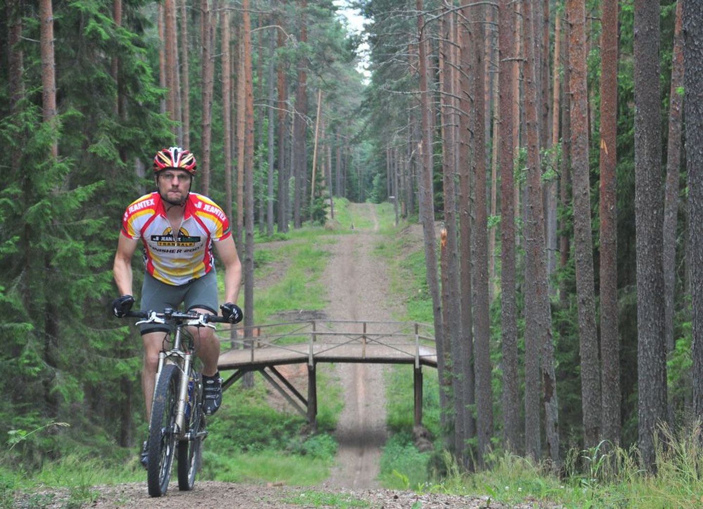 Лехо Рипс подготовил для велосипедистов в Вооремяэ соревнование, которое потребует серьезного преодоления самого себя.