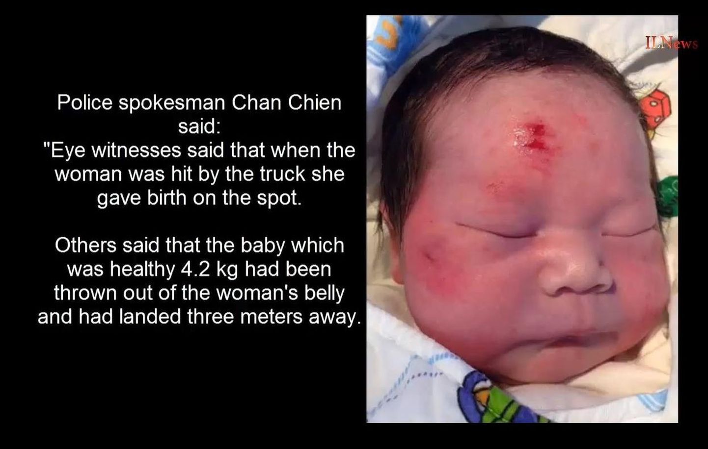 Hiinas «lendas» laps liiklusõnnetusse sattunud emast välja