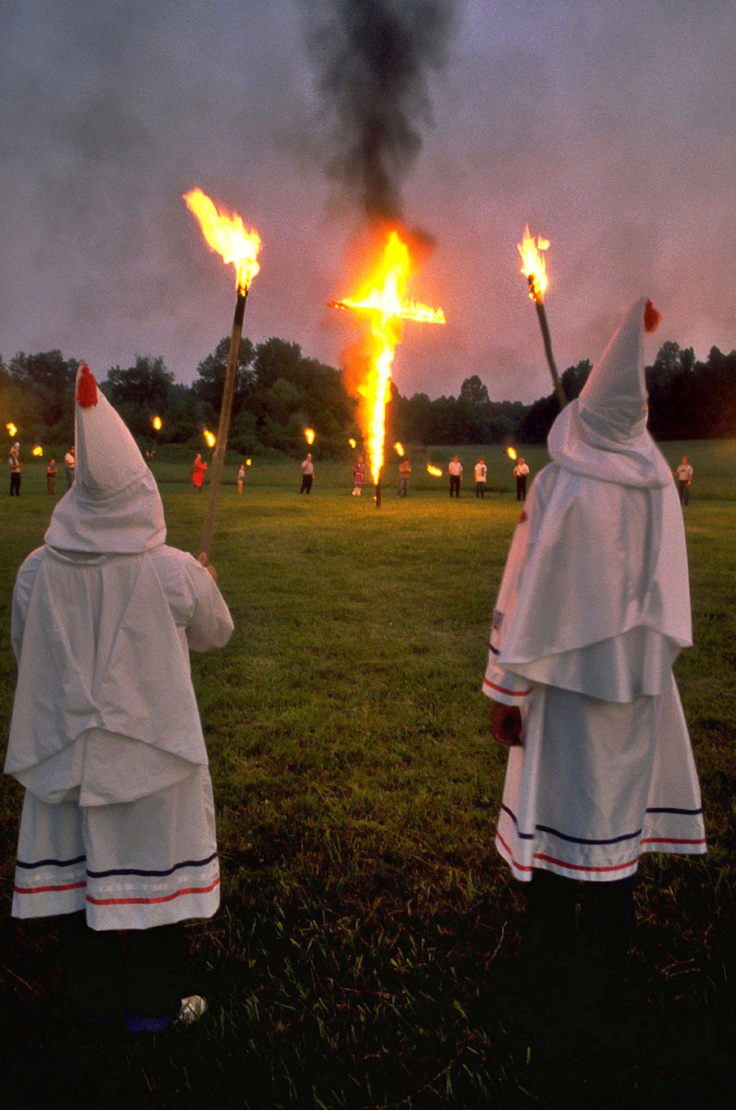KKK kogunemine Põhja-Carolinas.