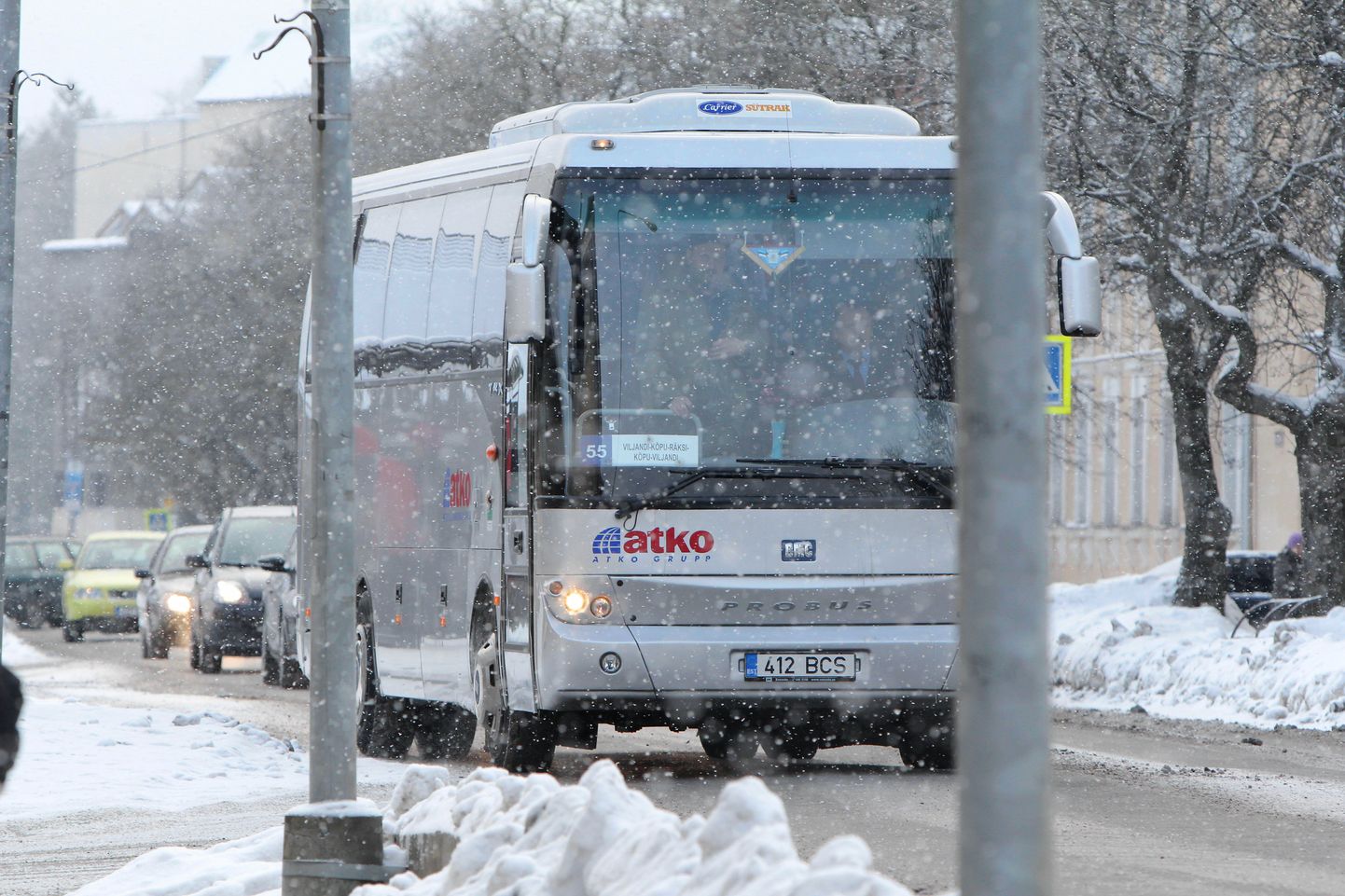 20. veebruaristmuutub bussi number 29A ja 58 sõiduplaan. Pilt on illustratiivne.