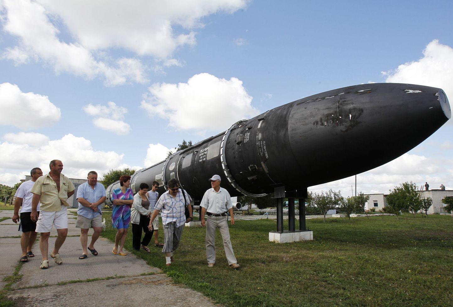 Ракета предыдущего поколения SS-18 SATAN. Новая модель призвана ее заменить.
