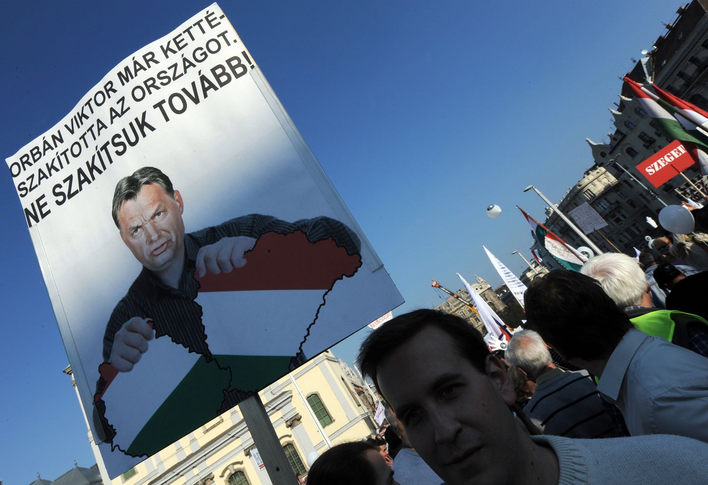 Ungari valitsusvastaste meeleavaldus