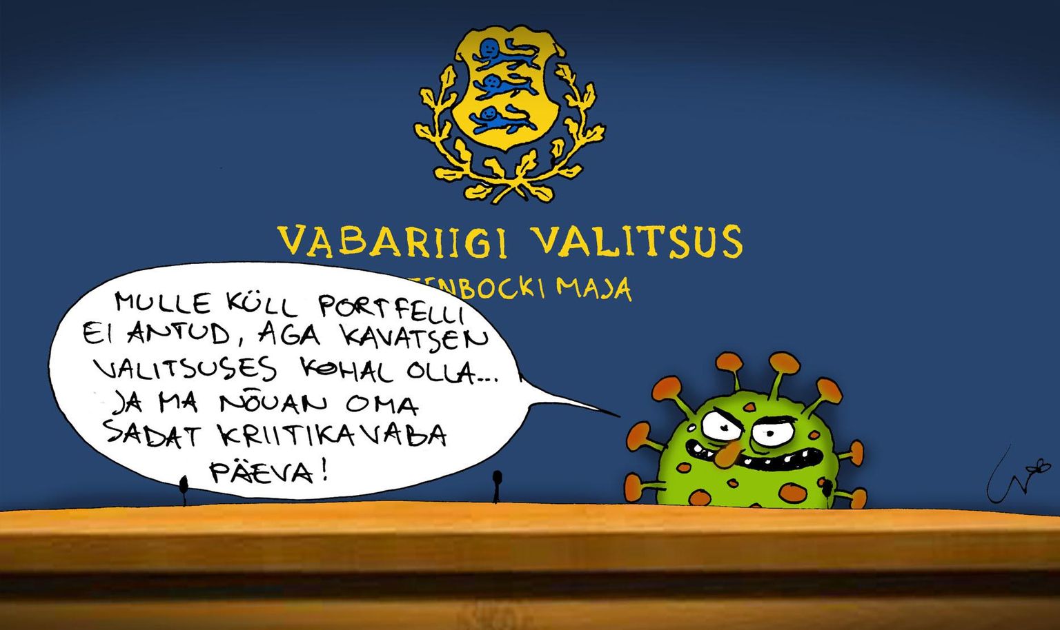 Urmas Nemvaltsi karikatuur
