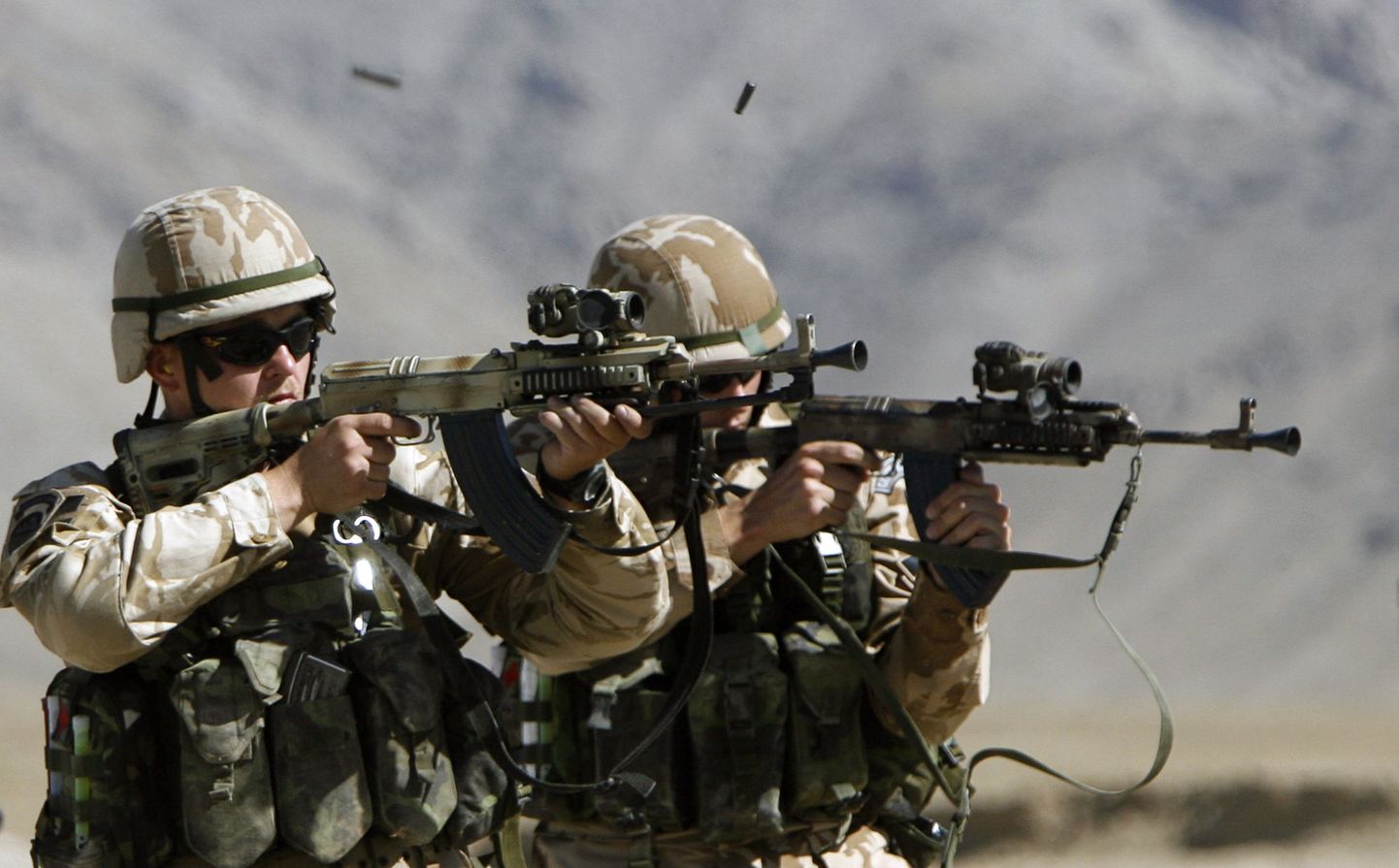 Tšehhi sõdurid Afganistanis.
