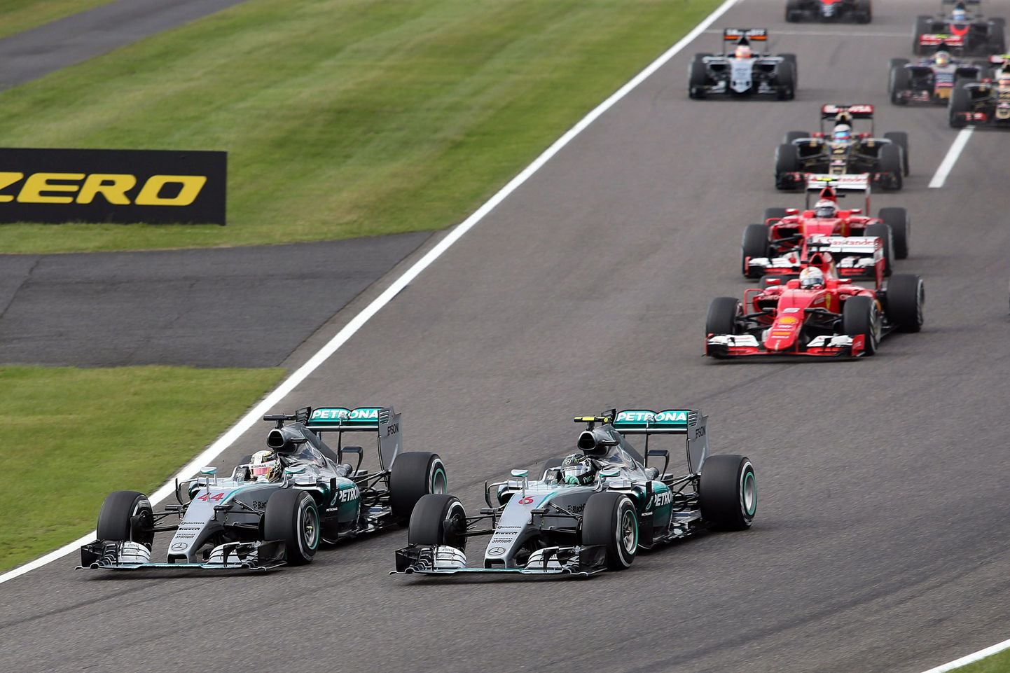 Mercedese arvates oleks nende autosid võinud Suzuka etapil rohkem telepildis näidata.