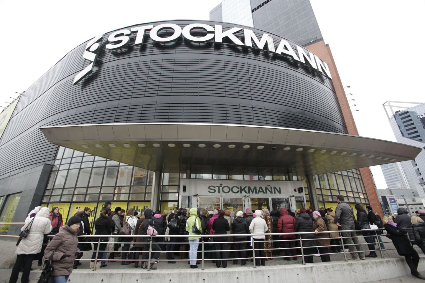 Stockmanni kaubamaja hullude päevade ajal.