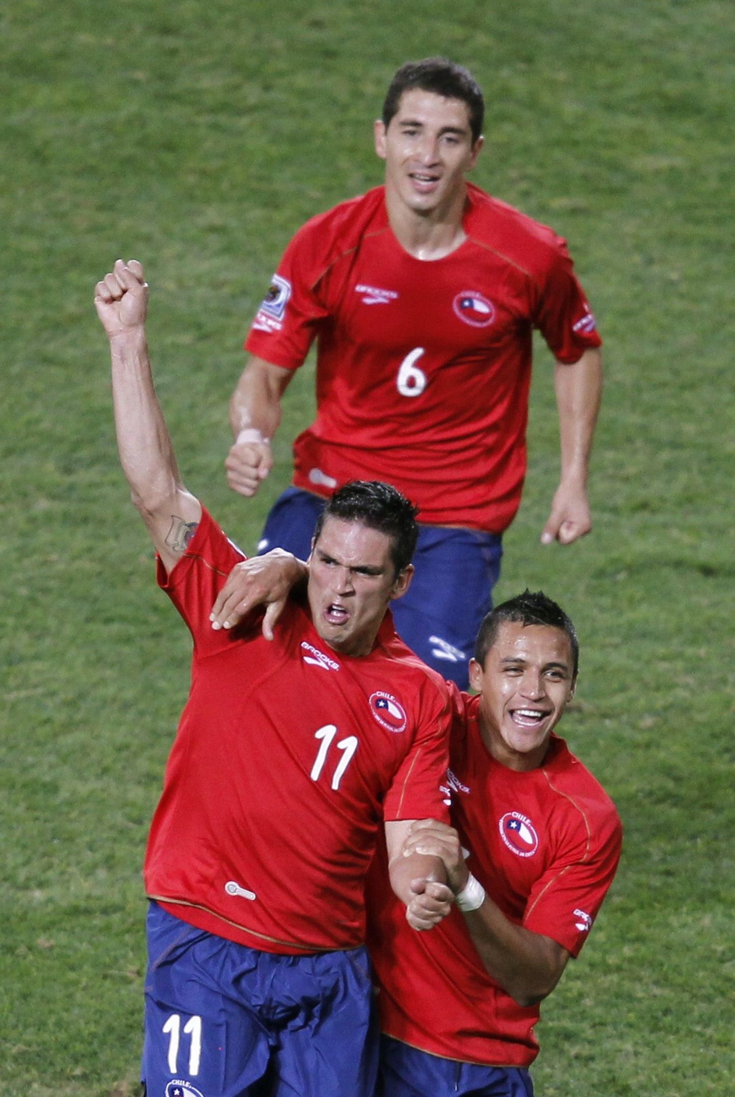 Tšiili jalgpallurite rõõmupurse on järjekordne jätk Lõuna-Ameerika koondiste               eduseeriale.