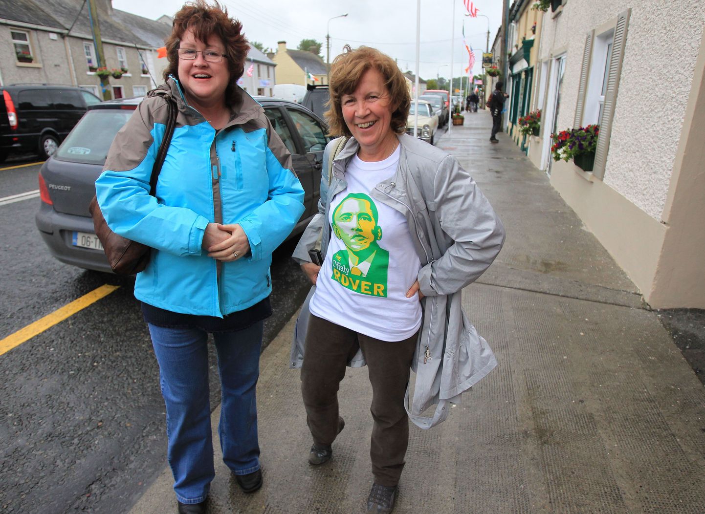 Iiri väikeasula Moneygalli elanikud USA president Barack Obama homse visiidi eel.
