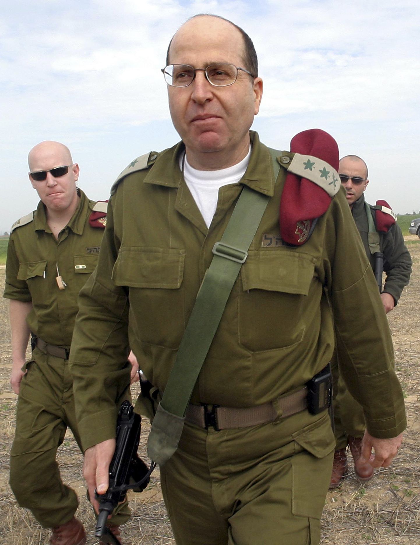 Iisraeli uus kaitseminister Moshe Yaalon 2005. aastal Gazas.