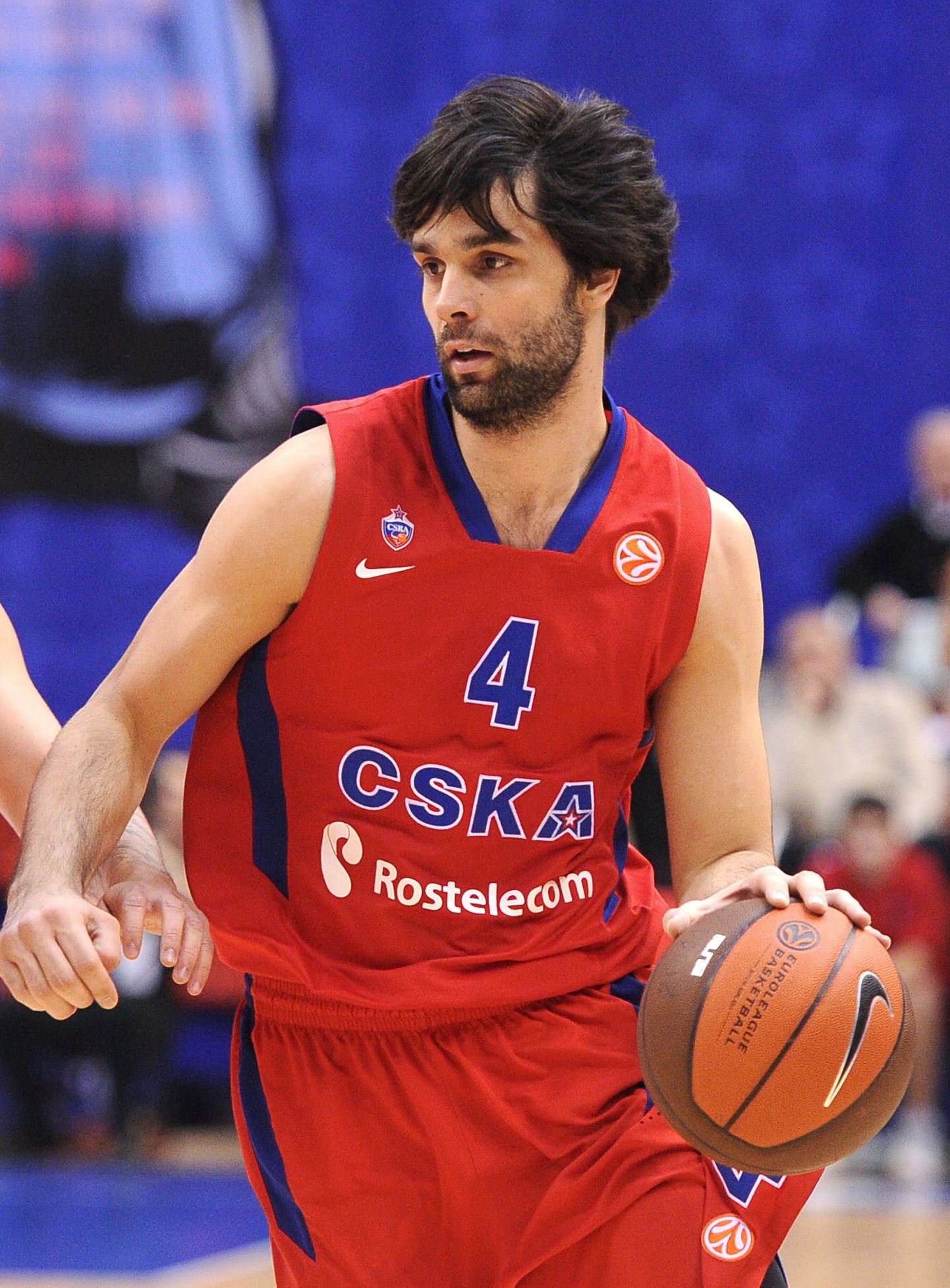 Moskva CSKA mängujuht Milos Teodosic.