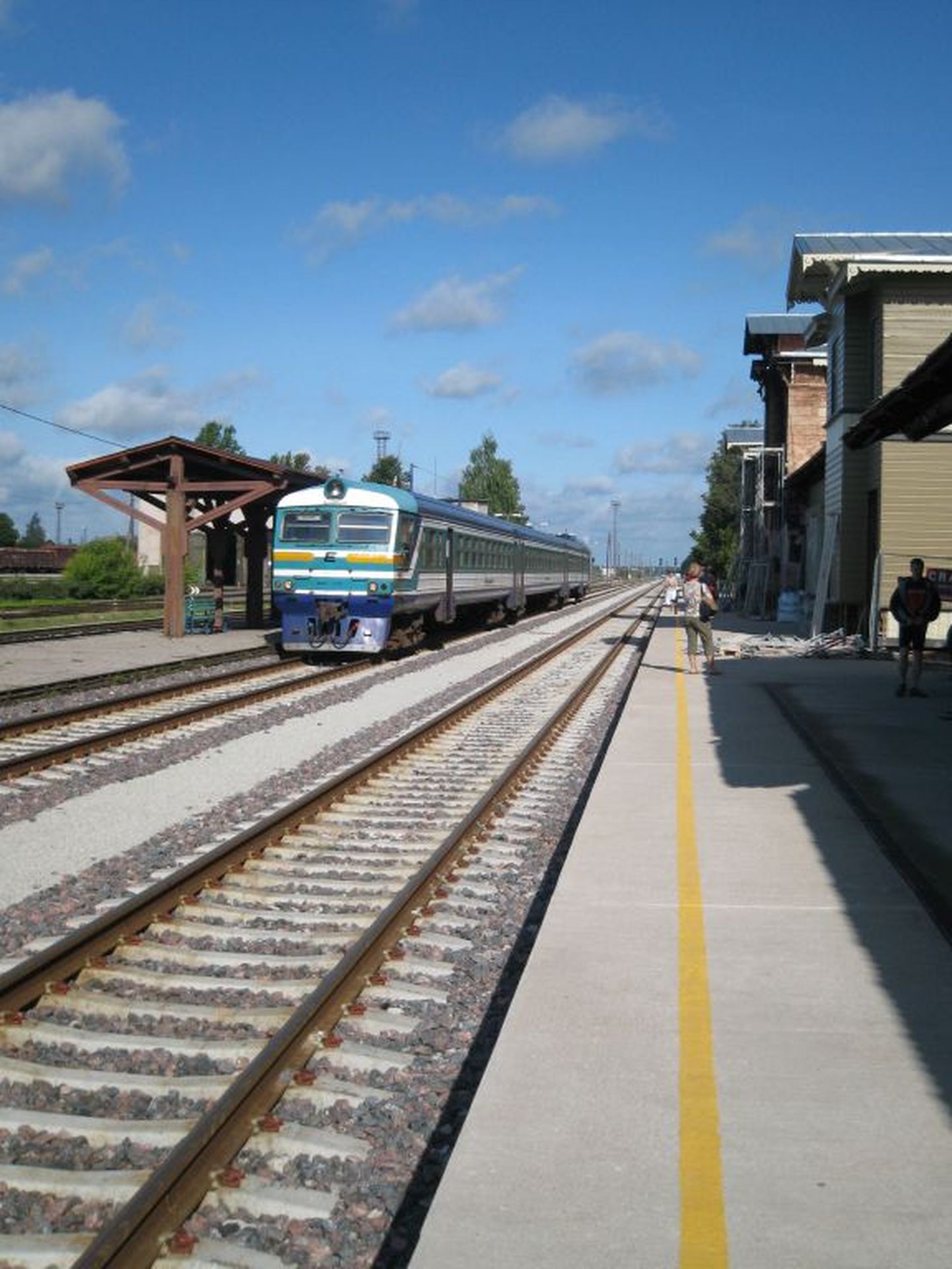 Raudteeremondi venimise tõttu ei pääse reisirongid Tartust tänavu enam Valka..