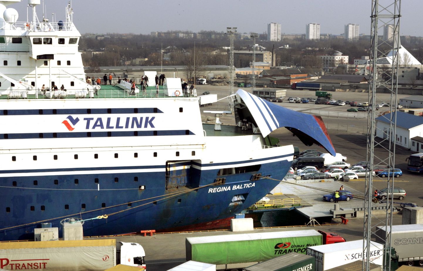 Regina Baltica teenindas Tallink Grupi reisijaid 2001-2012. Nüüd on laev müüdud Skandinaavia ostjale.
