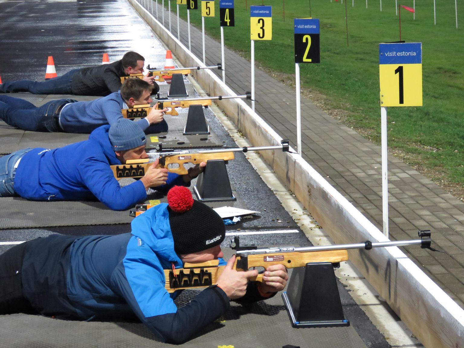 Tehvandi biathloni staadioni laienduse ja staadionite valgustuse avamisüritus.