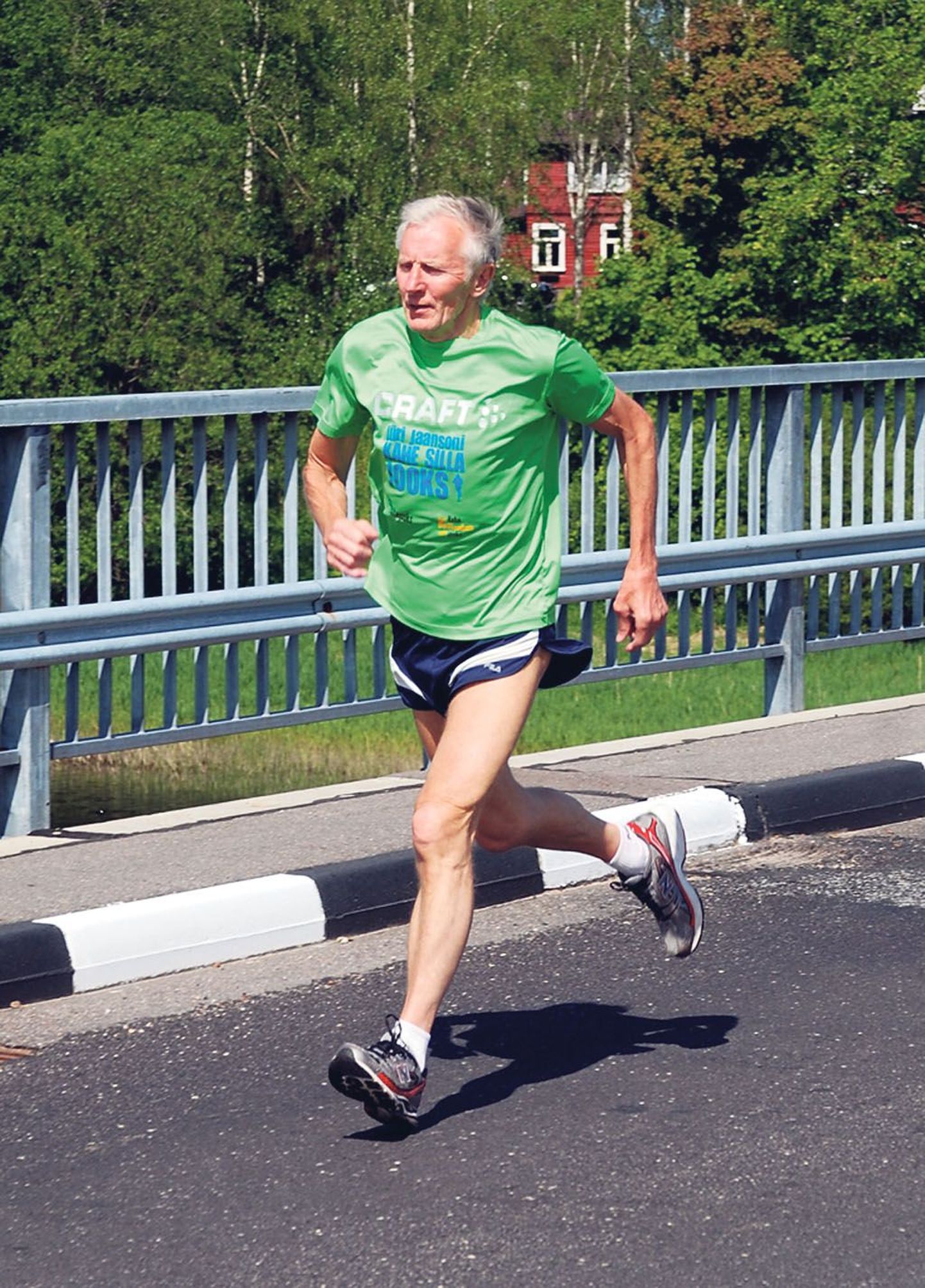 Jüri Leesmäe tahab, kui tervis vähegi lubab, enda algatatud võidupüha maratoni Torist Pärnu kaasa joosta.