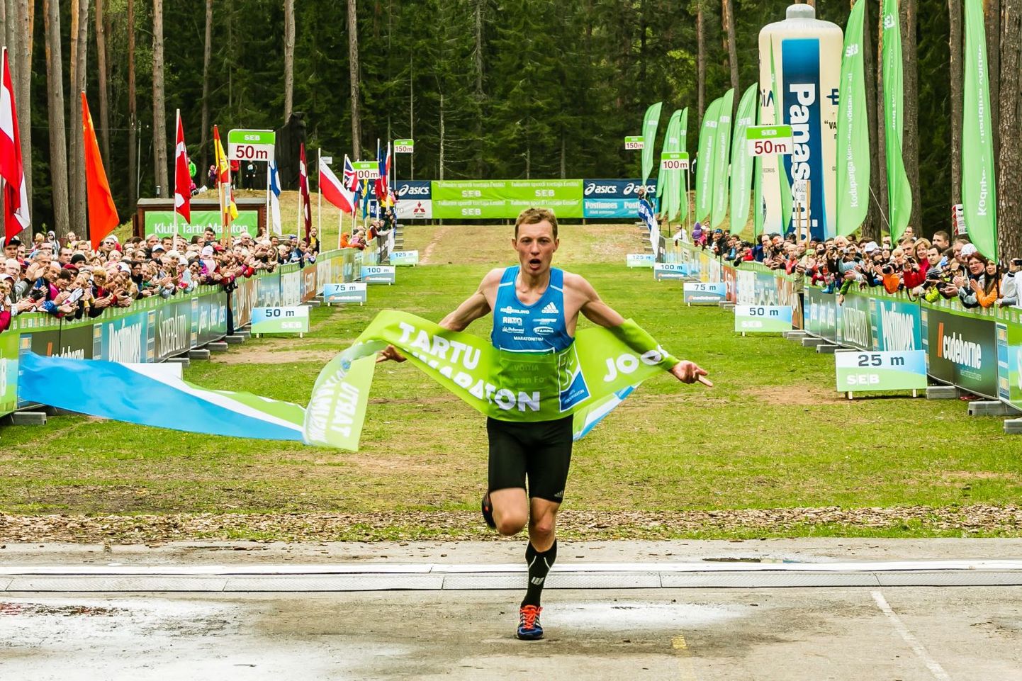 SEB 32. Tartu Jooksumaratoni võitja Roman Fosti