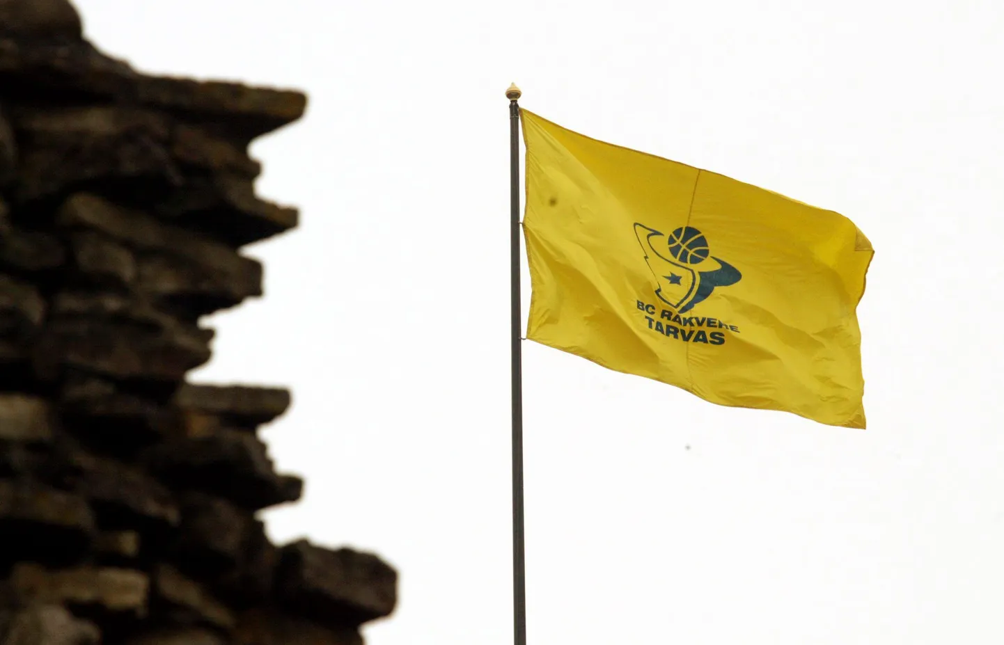 BC Rakvere Tarva lipp lehvib Rakvere linnuse tornis.