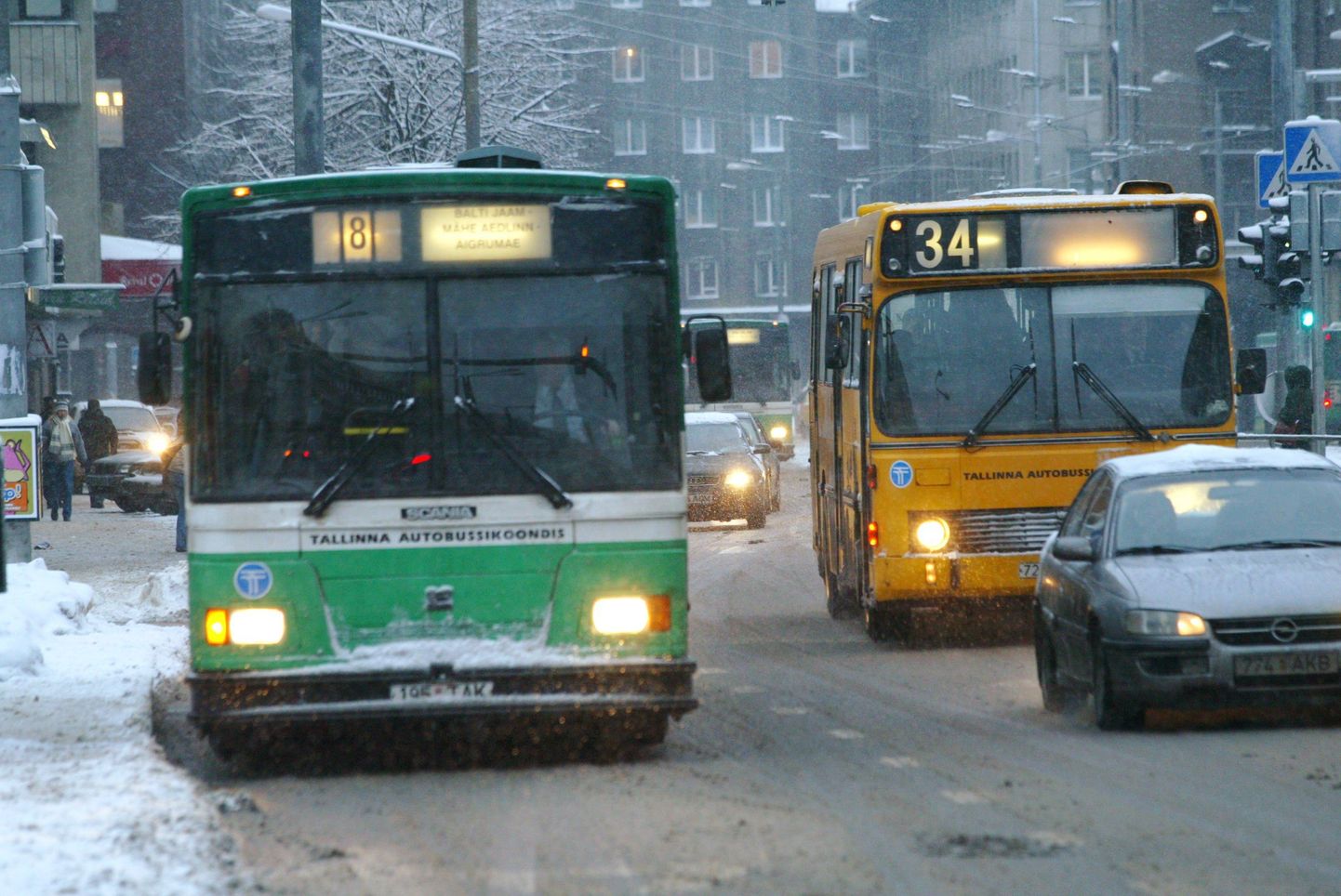 Ühissõidukid Tallinnas.