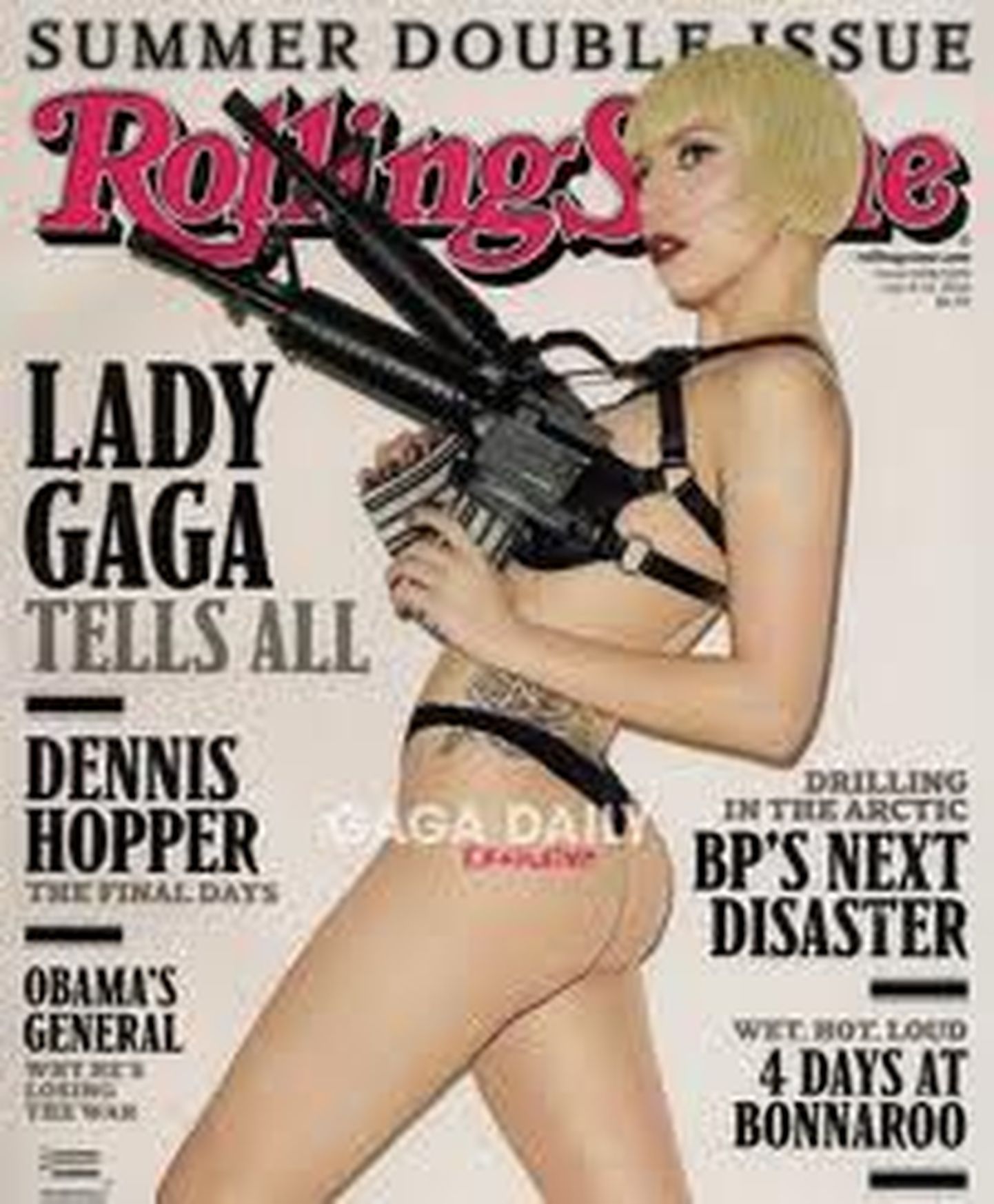 Lady Gaga juunikuise Rolling Stone` ajakirja kaanel