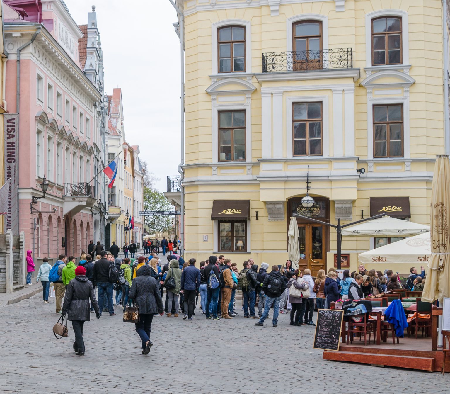 Turistid Tallinnas