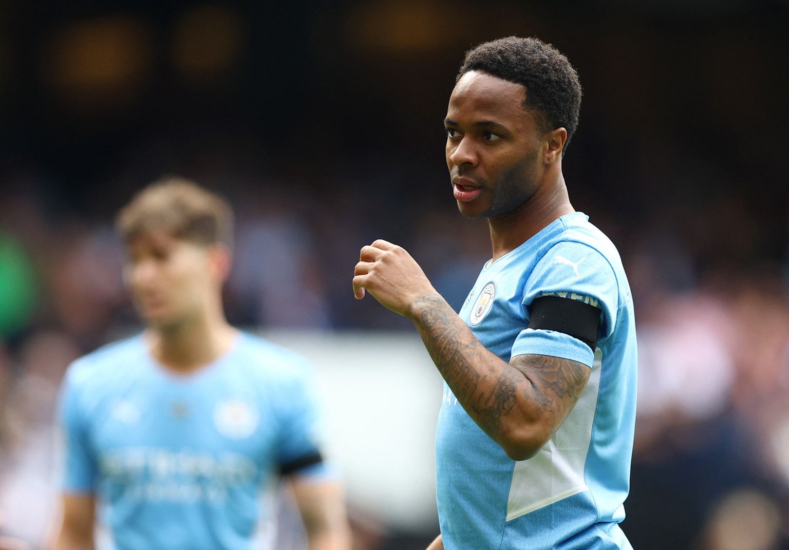 Raheem Sterling lõi Manchester City kasuks 131 väravat ja võitis klubiga neli Inglismaa meistritiitlit.