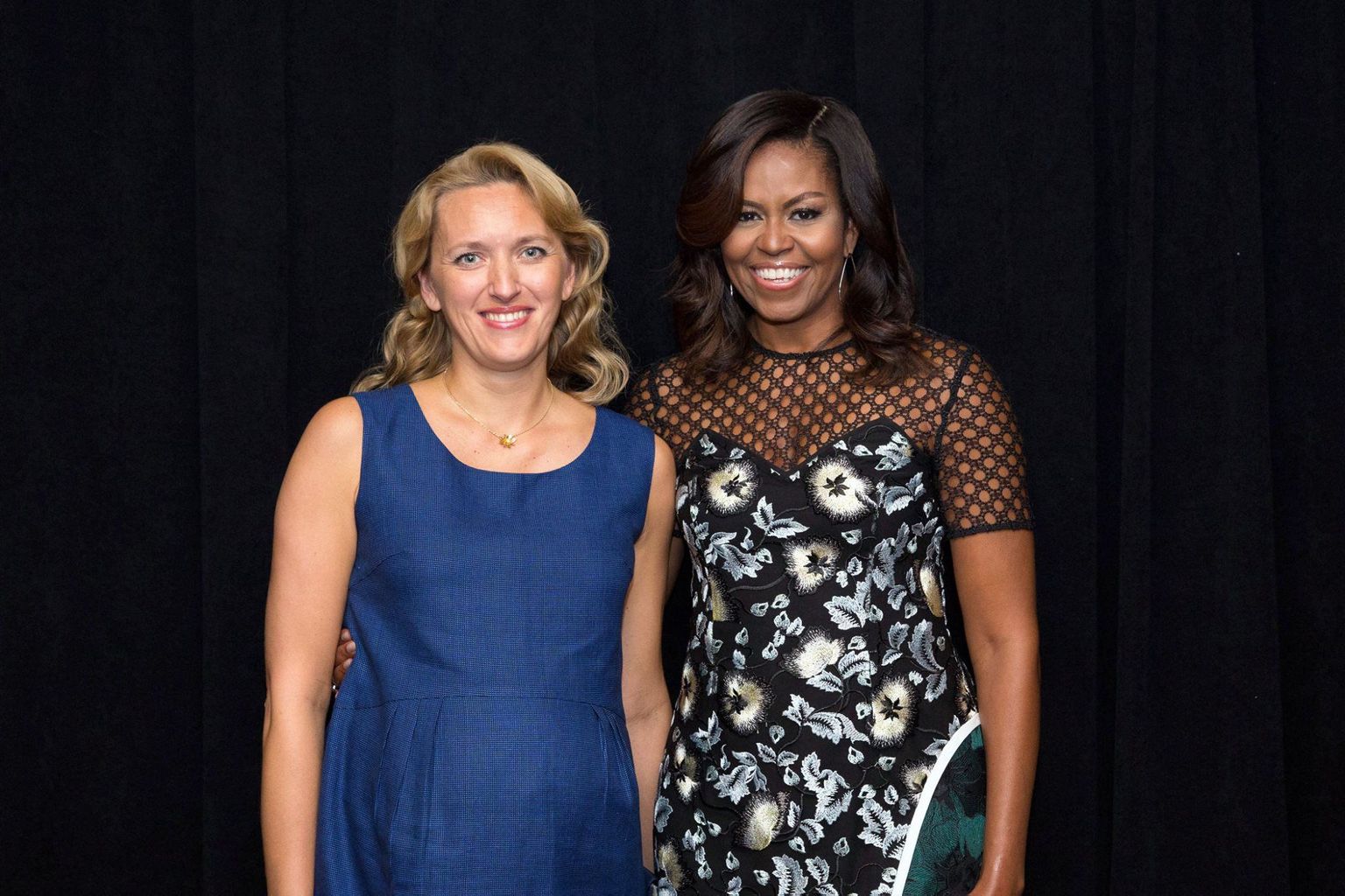 Ieva Ilves ja Michelle Obama