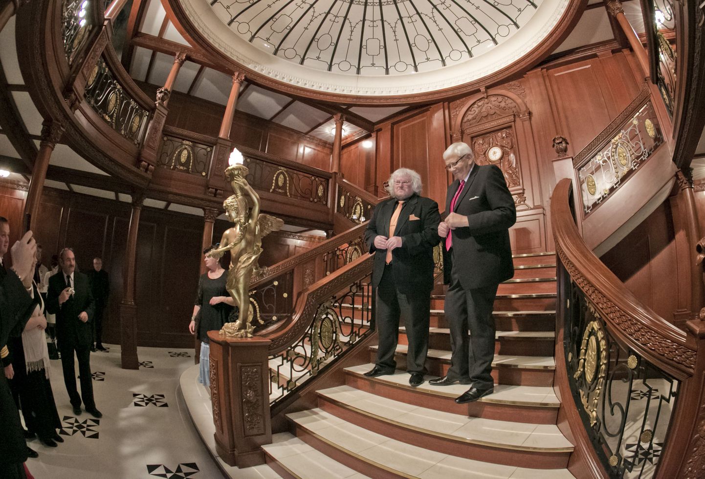 Titanicu näitus avati suurejoonelise programmiga.