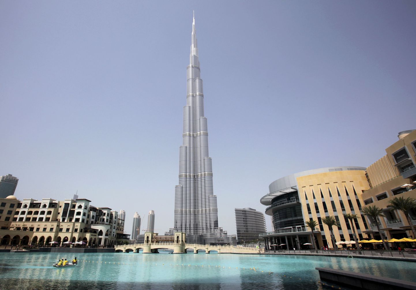 Maailma kõrgeim hoone Dubai Burj Khalifa.