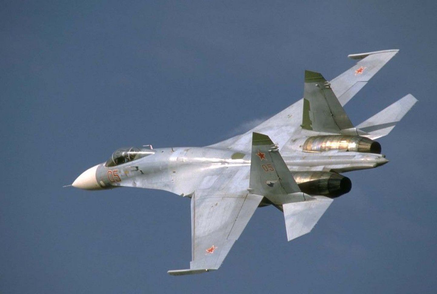 Российский Су-27. Иллюстративное фото.