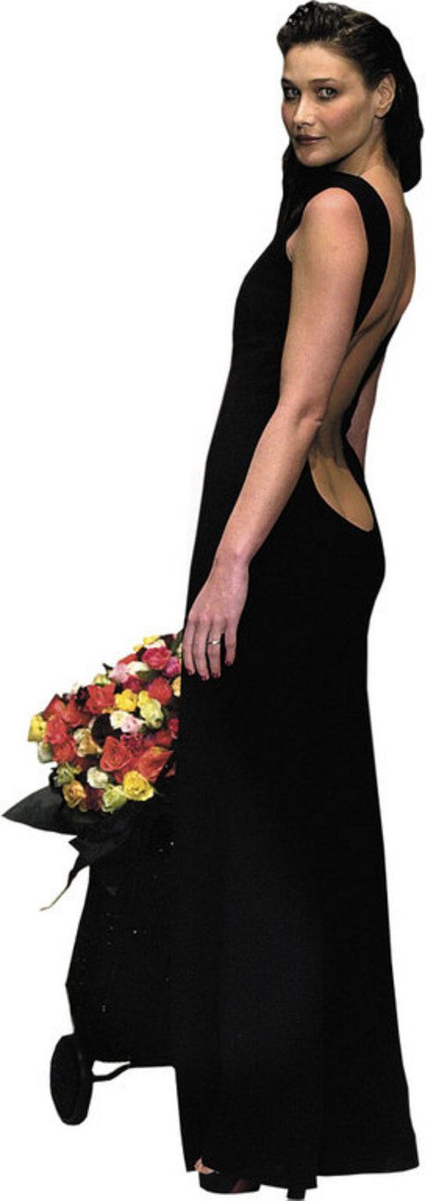 Pilkupüüdva välimusega Carla Bruni oli 1990ndatel üks maailma paremini tasustatumaid modelle.