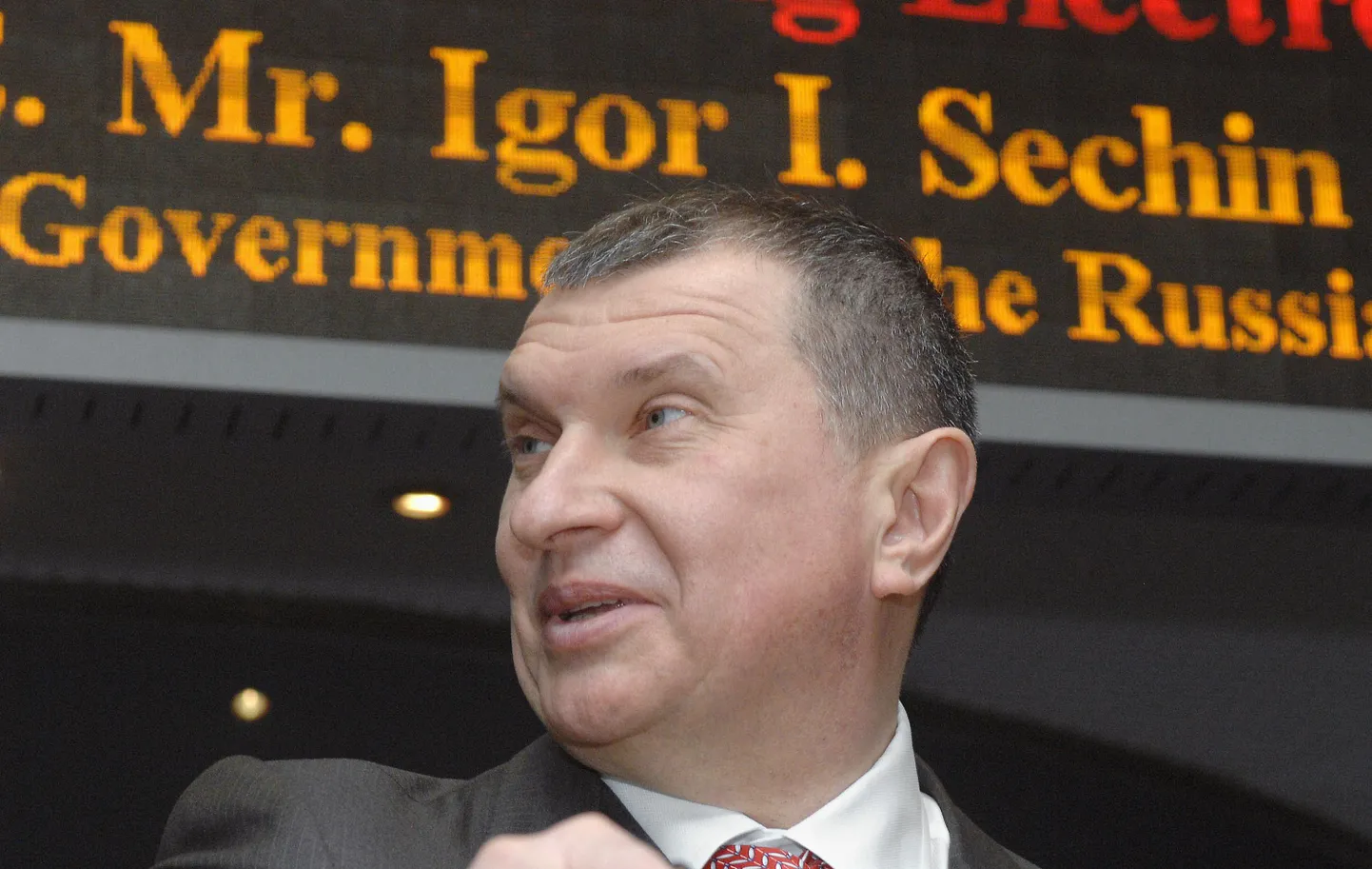 Vene asepeaminister Igor Setšin.