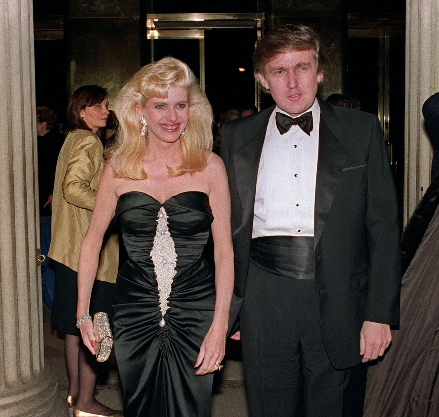 Дональд Трамп с первой женой Иваной.