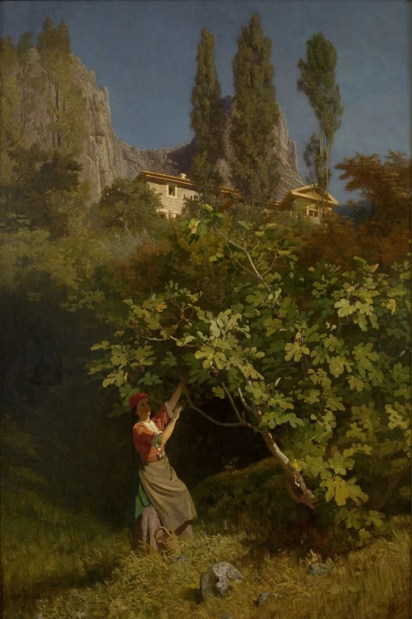 Johann Köleri maal «Tatarlanna Mšatka mõisa aias»