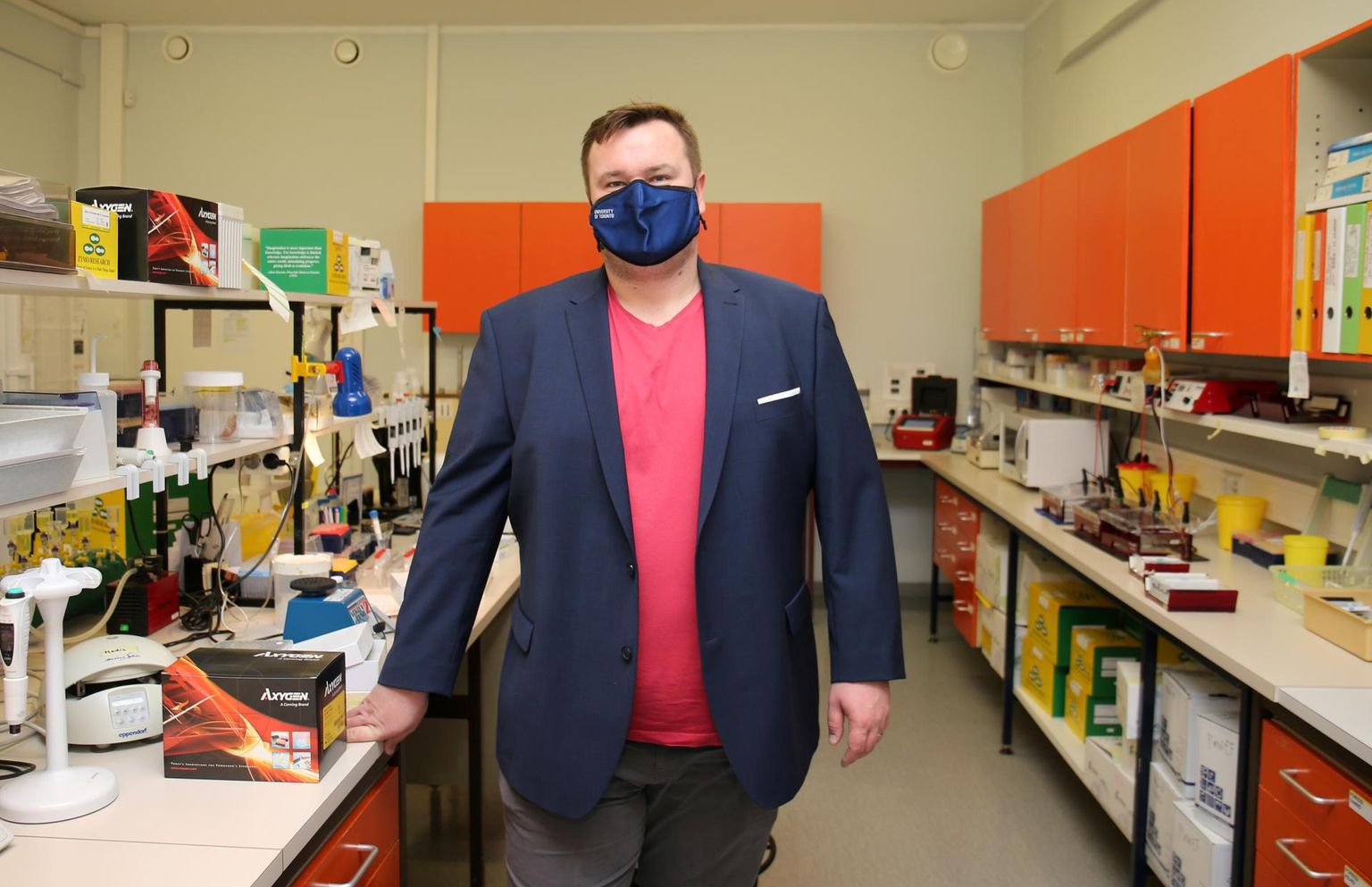 Icosageni teadusdirektor Mart Ustav noorem ütleb, et nende laboris sünnivad maailma parimad molekulid.