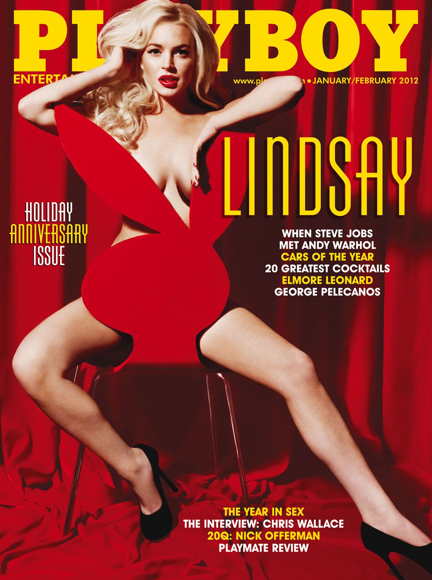 Lindsay Lohan Playboy esikaanel