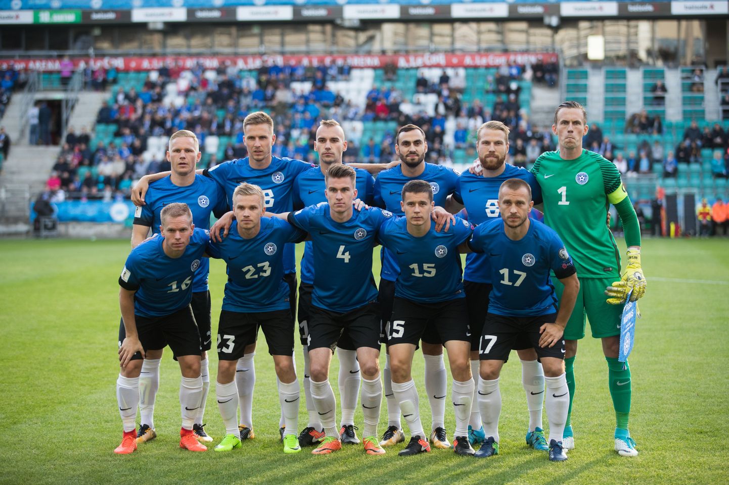 Eesti koondis alistas Küprose.