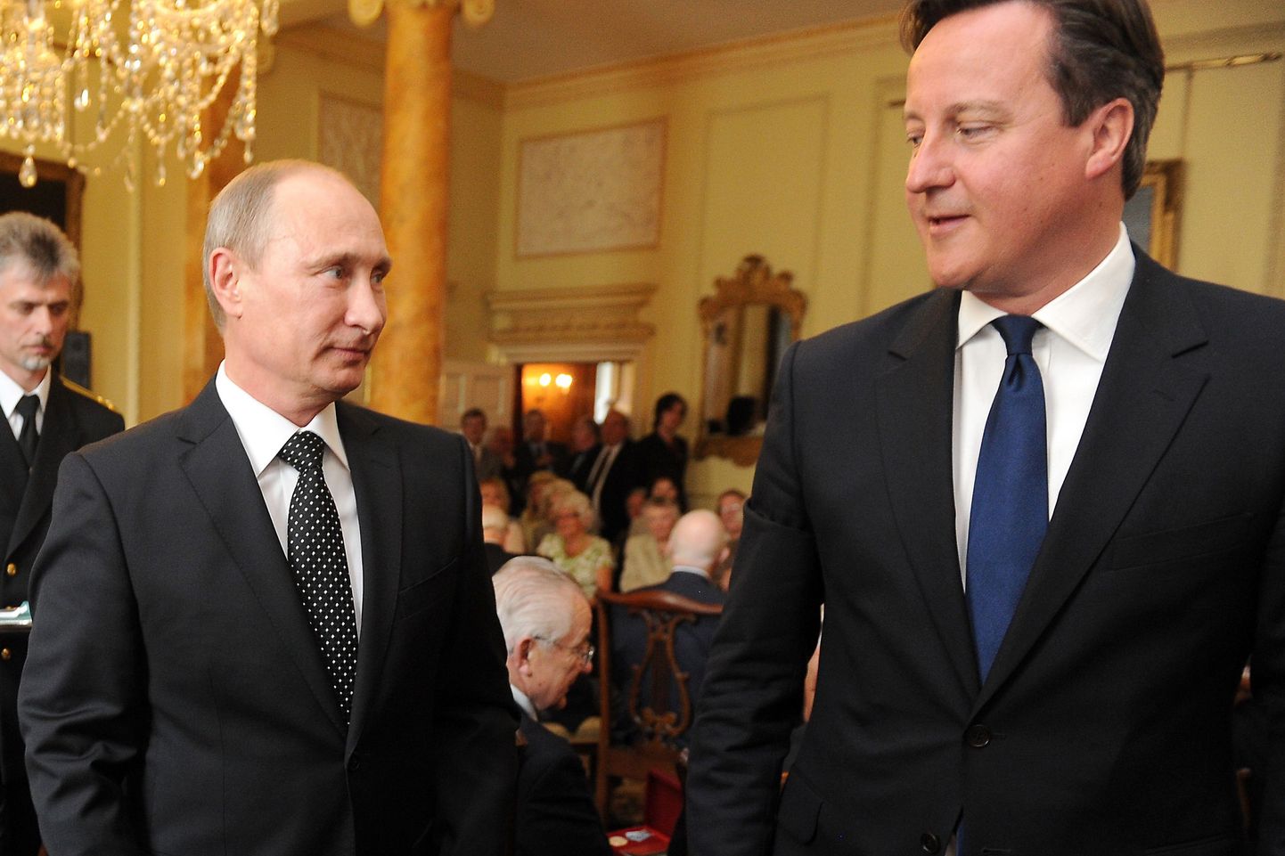 Briti peaminister David Cameron ja Vene president Vladimir Putin.