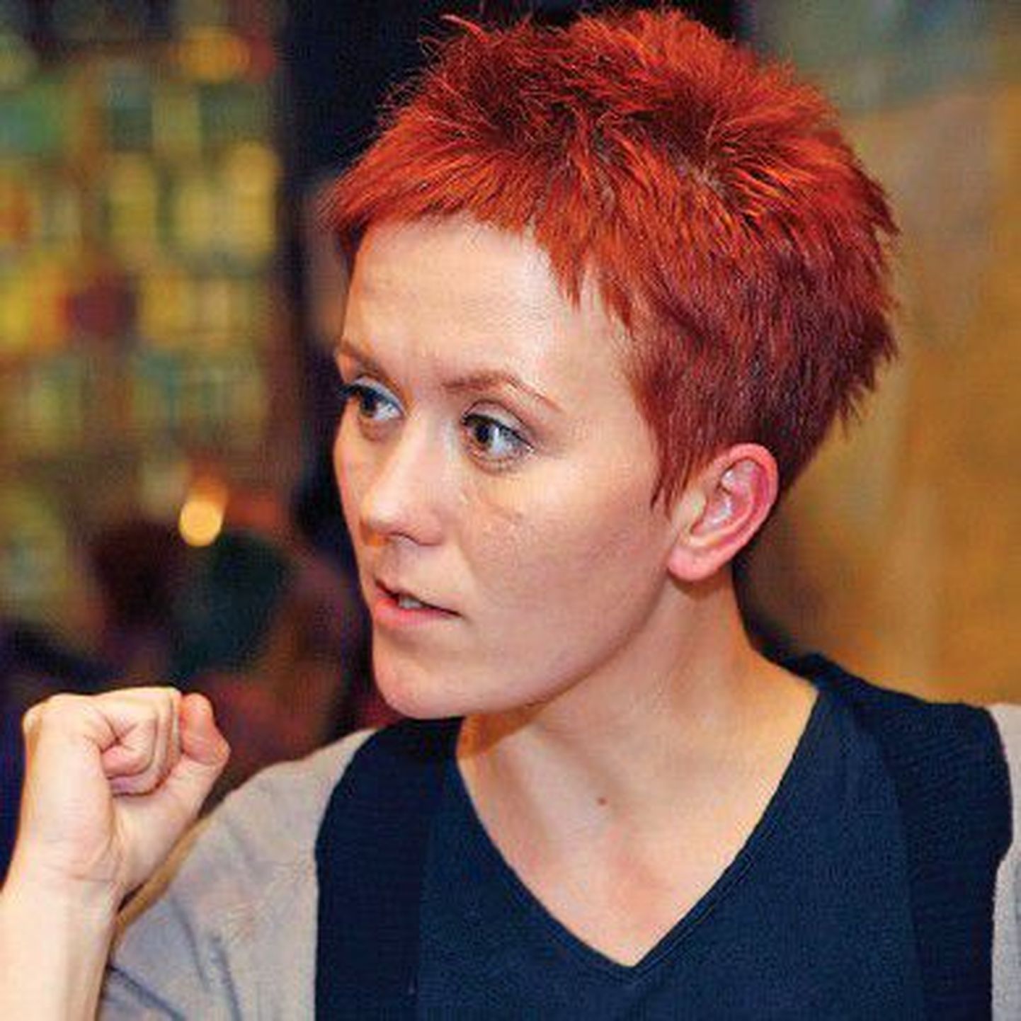 Лидер женского украинского движения «Фемен» Анна Гуцол.