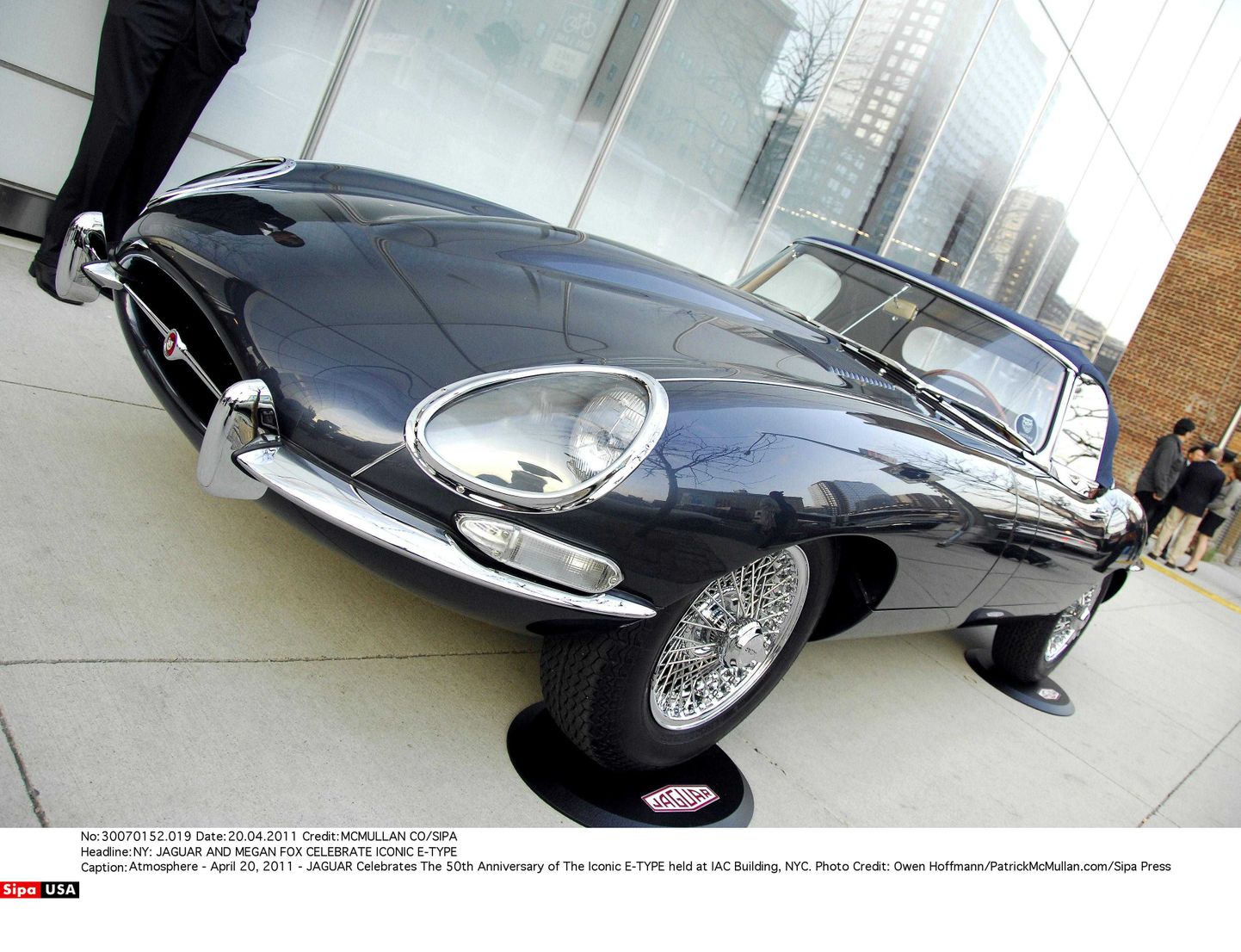 Jaguar E-type. Иллюстративное фото.