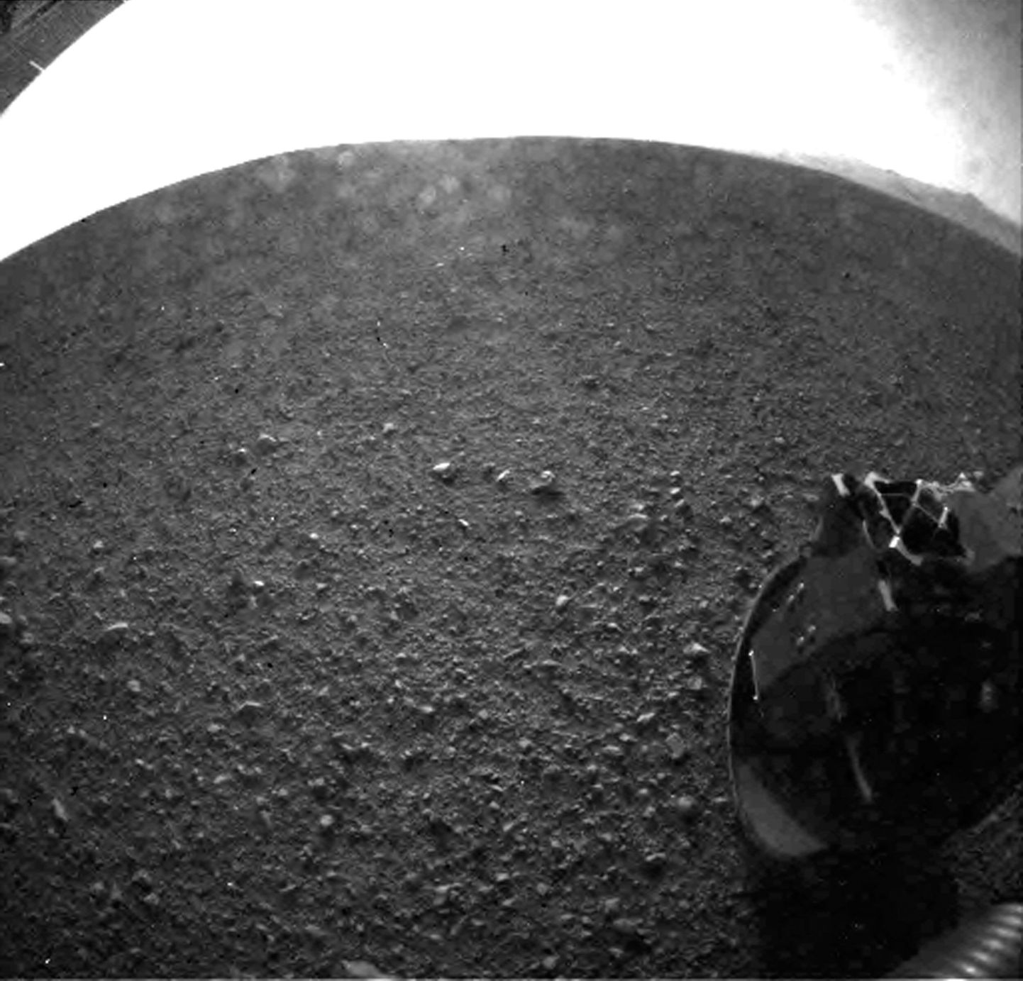Curiosity tehtud foto Marsi Gale´i kraatrist
