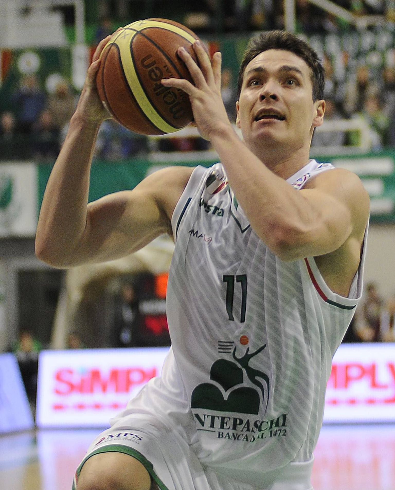 Kristjan Kangur Siena Montepaschi särgis.