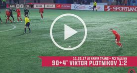 Video: jalgpalli meistriliiga märtsi ilusaimaks väravaks valiti pommlöök ristnurka