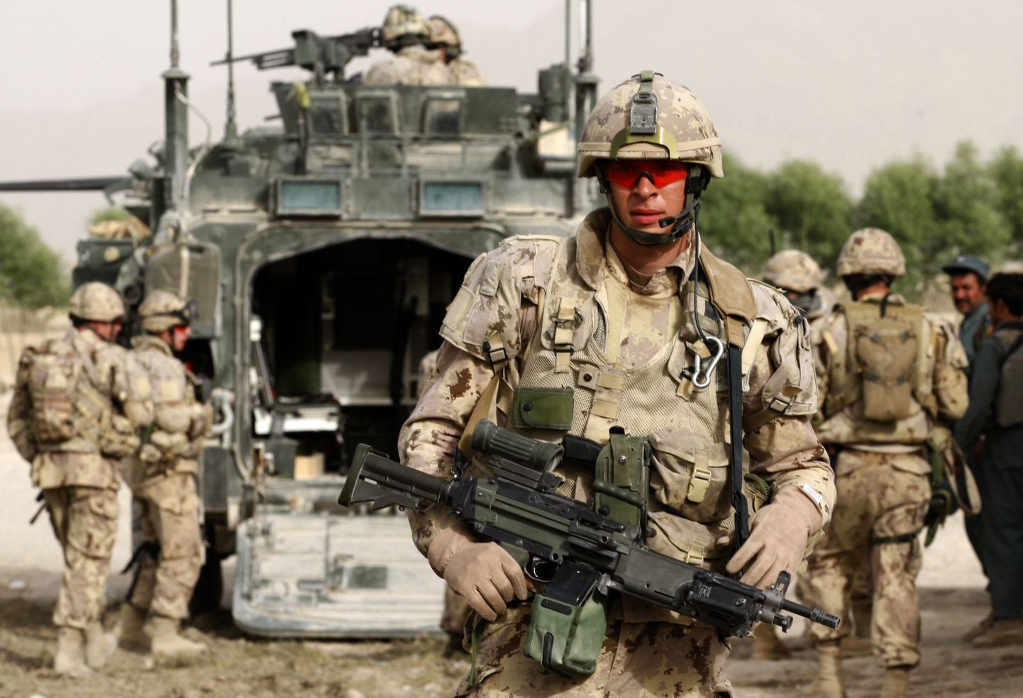 Liitlasvägede sõdurid Afganistanis.
