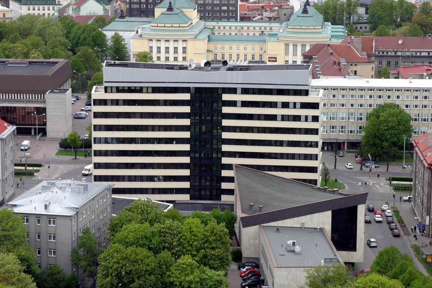 Здание Министерства иностранных дел Эстонии.