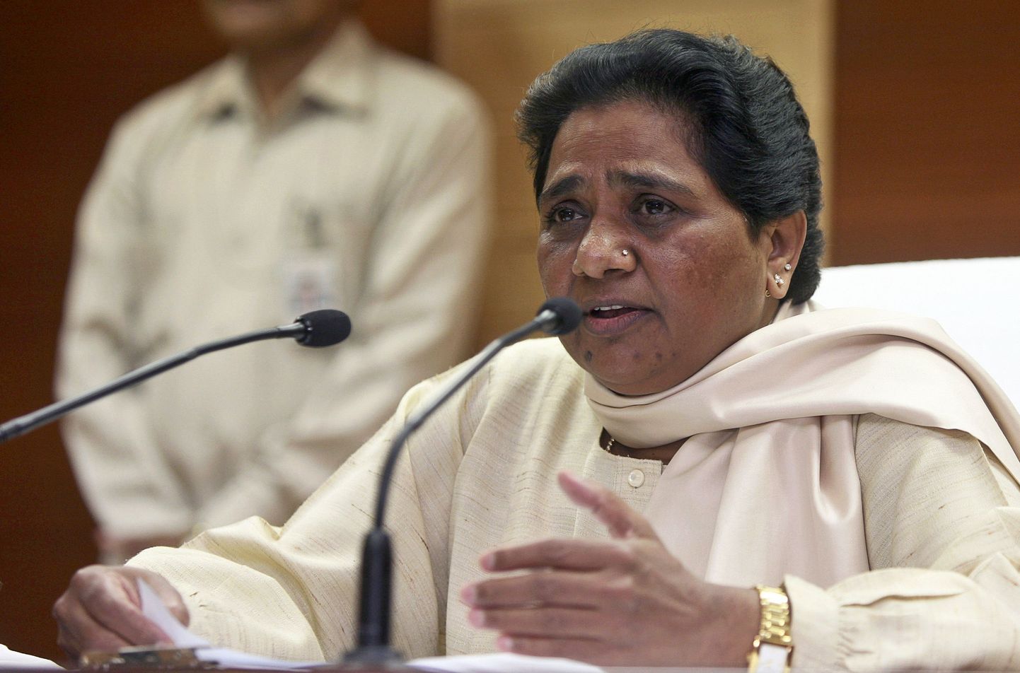 Uttar Pradeshi osariigi peaminister Mayawati.