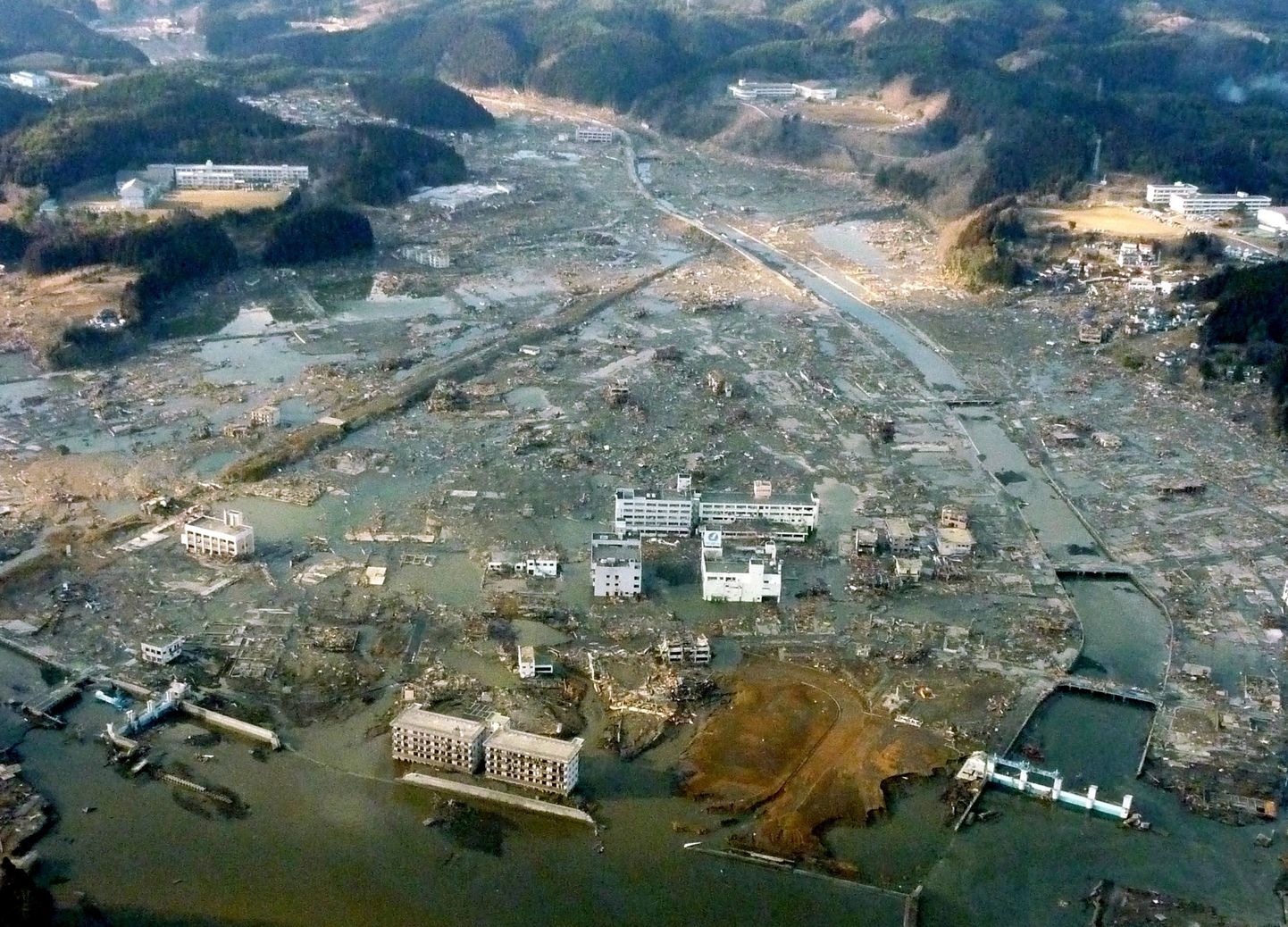 Minamisanriku pärast tsunamit